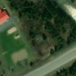 Saint-Ulric Beach Volleyball Court — aerial view