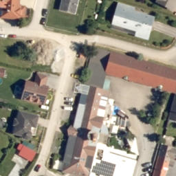 Volleyball Court — aerial view