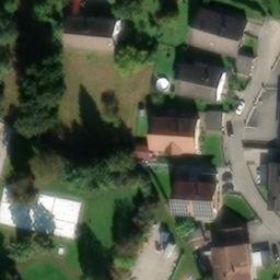 Sand Volleyball Court — aerial view