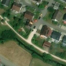 Grass Volleyball Court, Renningen — aerial view