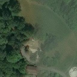 Sand Volleyball Court — aerial view