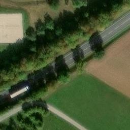 Sand Volleyball Court, Simmozheim — aerial view