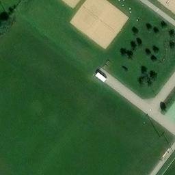 Sand Volleyball Court, Esslingen am Neckar — aerial view