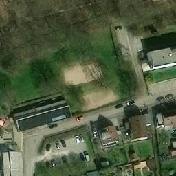 Sand Volleyball Court — aerial view