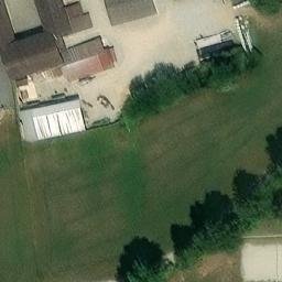 Sand Volleyball Court — aerial view
