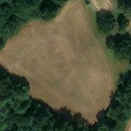 Sand Volleyball Court — aerial view