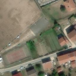 Volleyball Court — aerial view