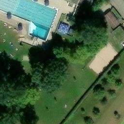 Berkheim Beach Volleyball Court — aerial view