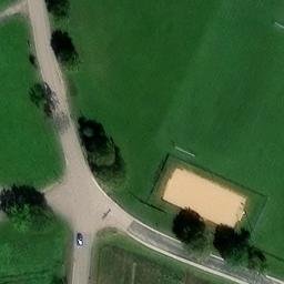 Volleyballplatz — aerial view