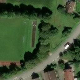 Grass Volleyball Court, Ebersbach an der Fils — aerial view
