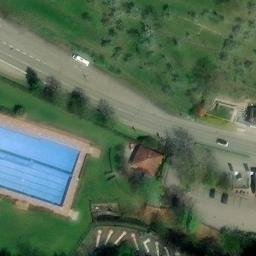 Bühlertal Beach Volleyball Court — aerial view