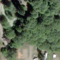 Eastsound Beach Volleyball Court #2 — aerial view