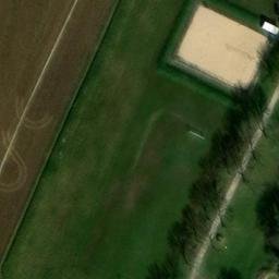 Sand Volleyball Court — aerial view