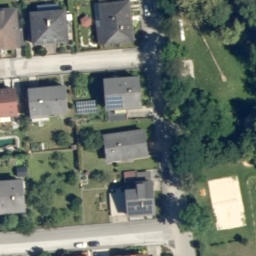 Sand Volleyball Court — aerial view