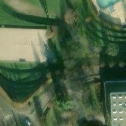 Sand Volleyball Court, Filderstadt — aerial view