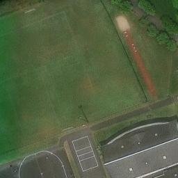 Volleyball Court — aerial view