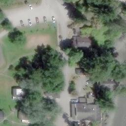 San Juan County Beach Volleyball Court #3 — aerial view