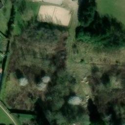 Sand Volleyball Court — aerial view