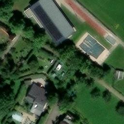 Jesingen Beach Volleyball Court — aerial view