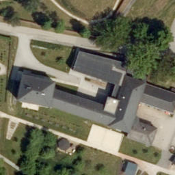 Volleyball Court — aerial view
