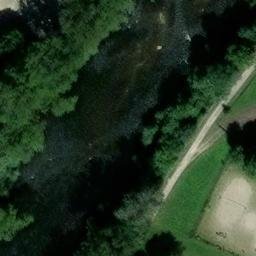 Sand Volleyball Court, Nürtingen — aerial view
