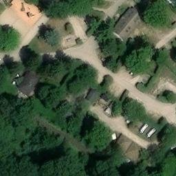 Sand Volleyball Court — aerial view