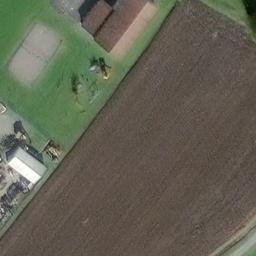 Sand Volleyball Court — aerial view