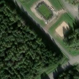 Sand Volleyball Court — aerial view