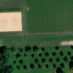 Sand Volleyball Court — aerial view