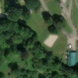 Sand Volleyball Court, Sasbachwalden — aerial view