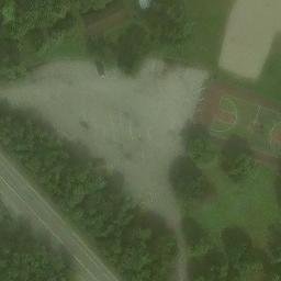 Ranier Beach Volleyball Court — aerial view