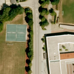 Beachvolleyballplatz Furth — aerial view