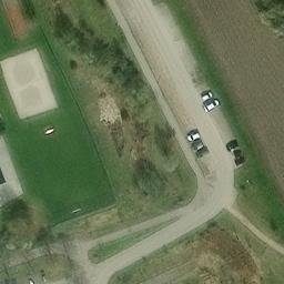 Grass Volleyball Court, Herrenberg — aerial view