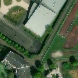 Volleyball Court — aerial view