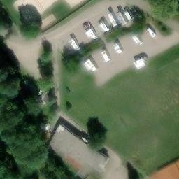Sand Volleyball Court, Kappelrodeck — aerial view