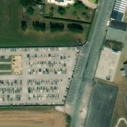 Volleyball Court — aerial view