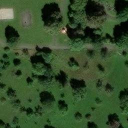 Sand Volleyball Court in Beuren, Baden-Württemberg — aerial view