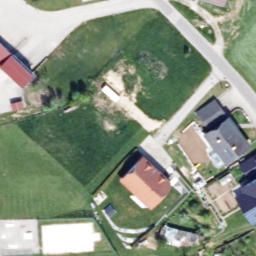 Sand Volleyball Court — aerial view