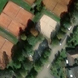Volleyball Court, Kusterdingen — aerial view