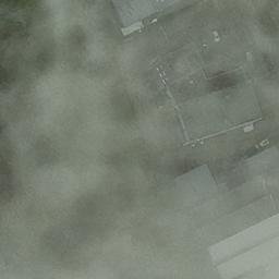 Sand Volleyball Court, Tübingen — aerial view