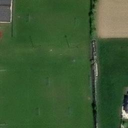 Sand Volleyball Court — aerial view