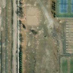 Shelby Beach Volleyball Court #2 — aerial view
