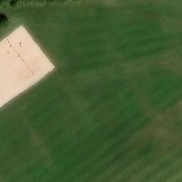 Beachvolleyballfeld — aerial view