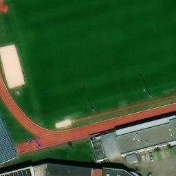 Offenburg Beach Volleyball Court #8 — aerial view