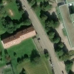 Grass Volleyball Court, Freudenstadt — aerial view