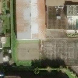 Gordon Head Beach Volleyball Court #2 — aerial view