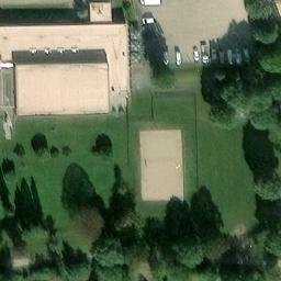 Sand Volleyball Court, Horb am Neckar — aerial view