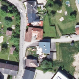 Sand Volleyball Court — aerial view