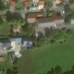 Grass Volleyball Court, Münsingen — aerial view