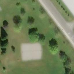 Mount Vernon Beach Volleyball Court #3 — aerial view